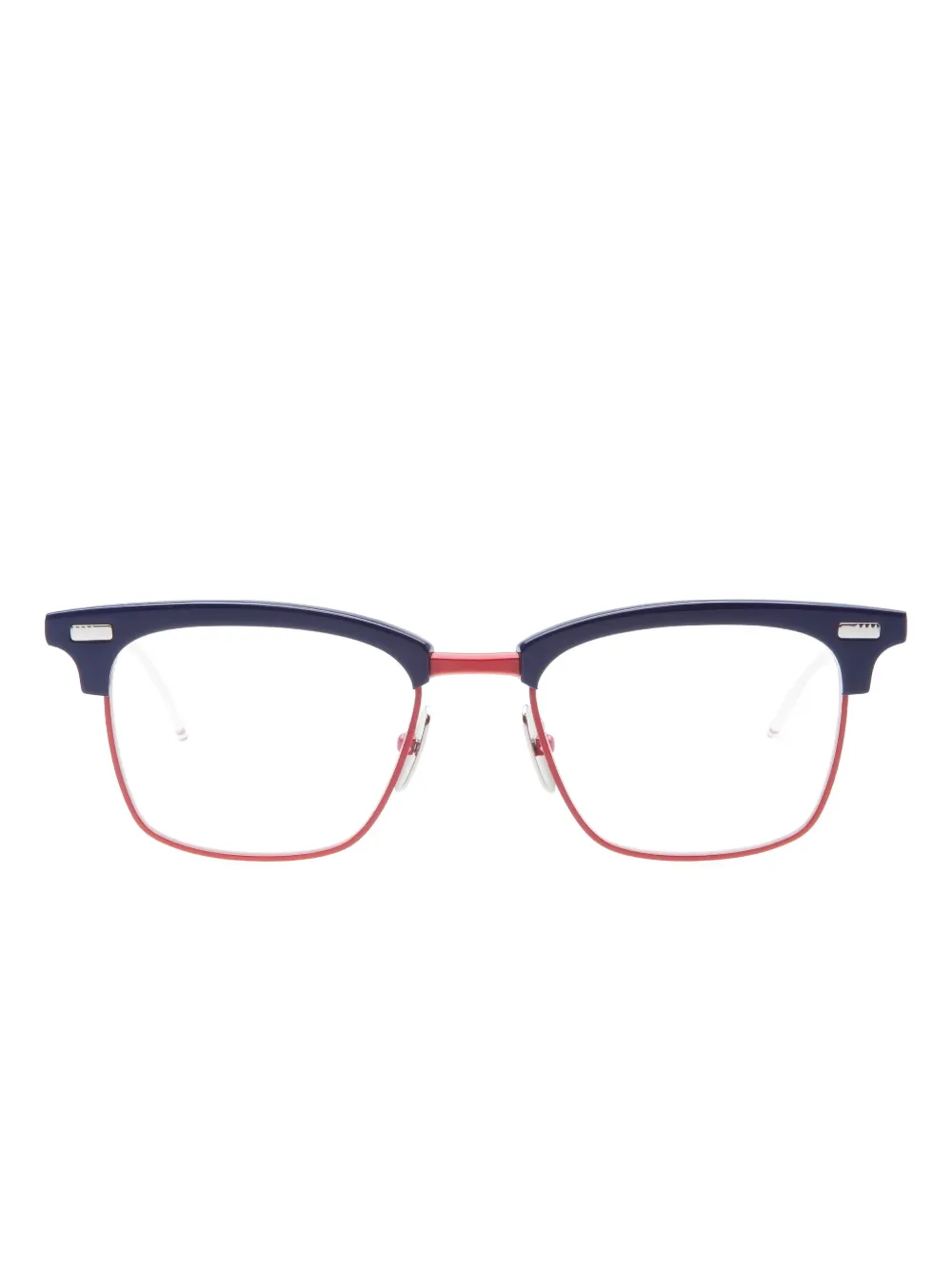 Thom Browne Eyewear square-frame glasses | Blue | Image 1