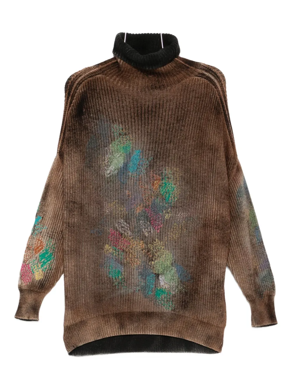 Avant Toi suéter con cuello vuelto | marrón | Image 1