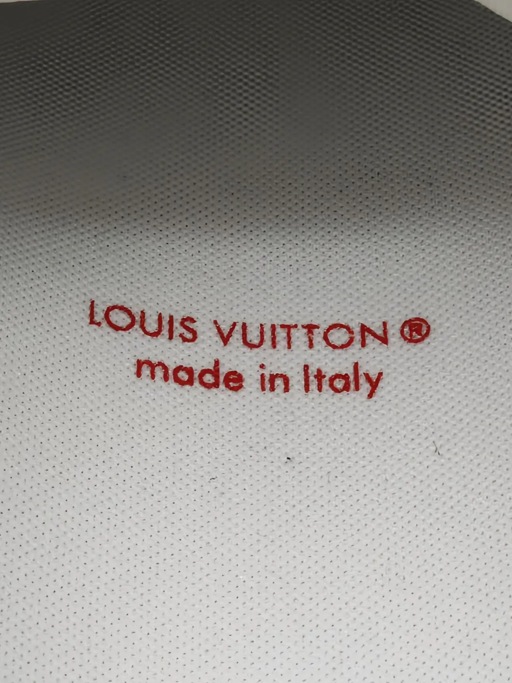 Pre-owned Louis Vuitton X Nigo Trainer Line Sneakers In White