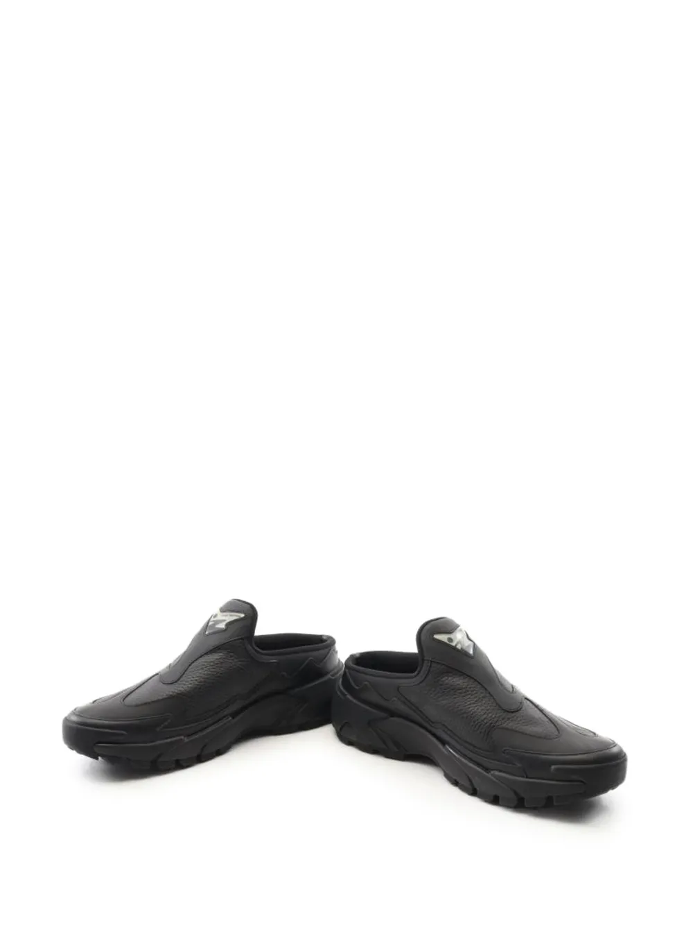 Pre-owned Louis Vuitton Tactic Line Slip-ons Sneakers In Black