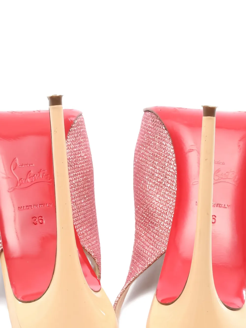 Pre-owned Christian Louboutin 110mm New Very Privé Pumps In Pink