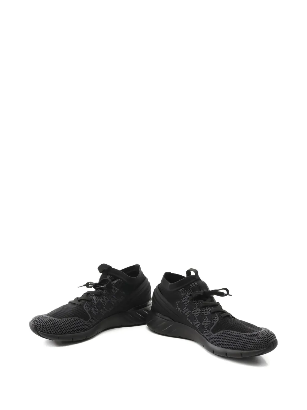 Pre-owned Louis Vuitton Fastlane Sneakers In Black