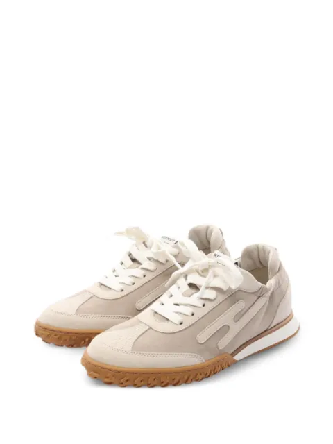 Hermès Pre-Owned Jet panelled sneakers
