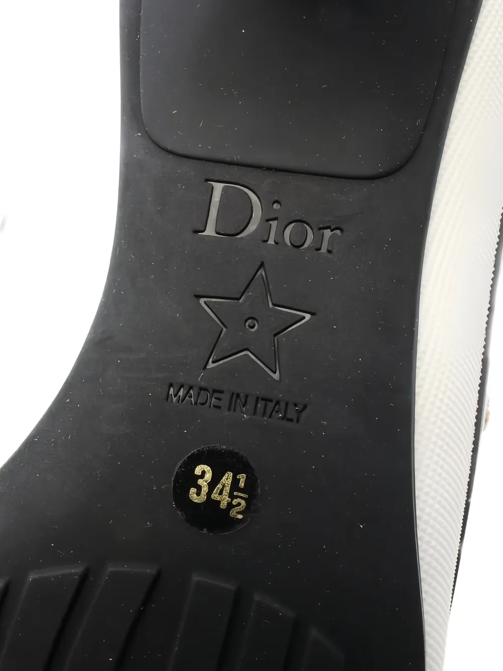Pre-owned Dior 45mm D‐motion Pumps In Neutral