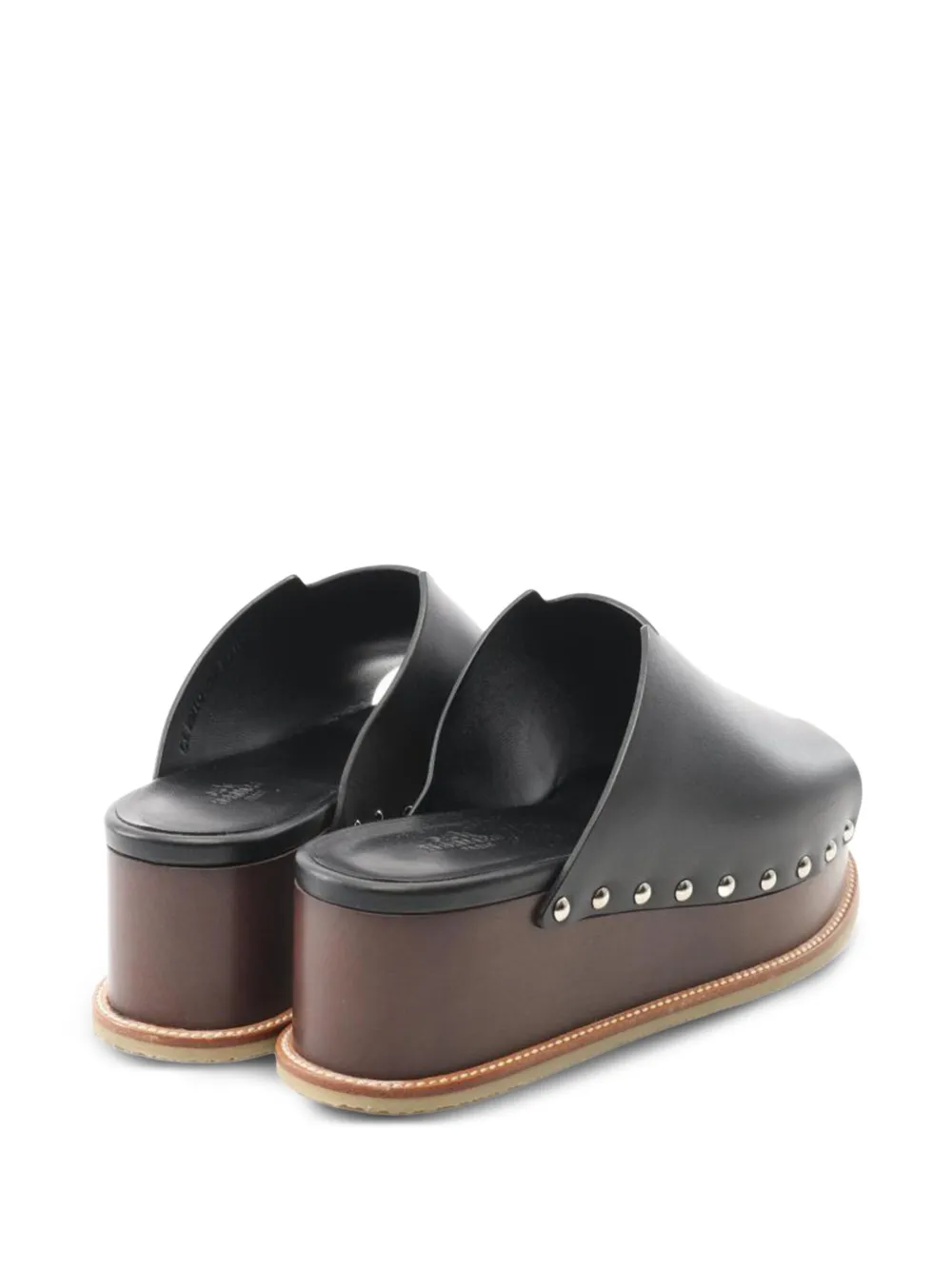 Hermès Pre-Owned 60mm Ellipse wedge sandals | Image 2
