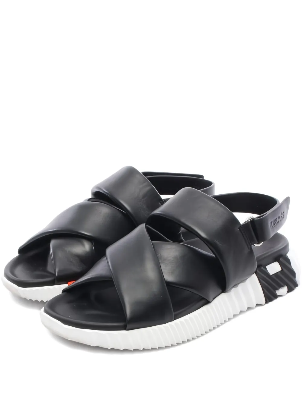 Hermès Pre-Owned Electric leather sandals | Black | Image 1