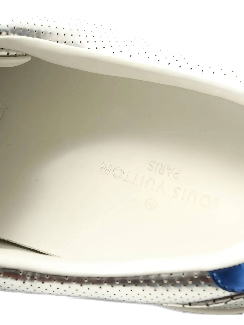 Pre-owned Louis Vuitton Front Row Sneakers In Gray