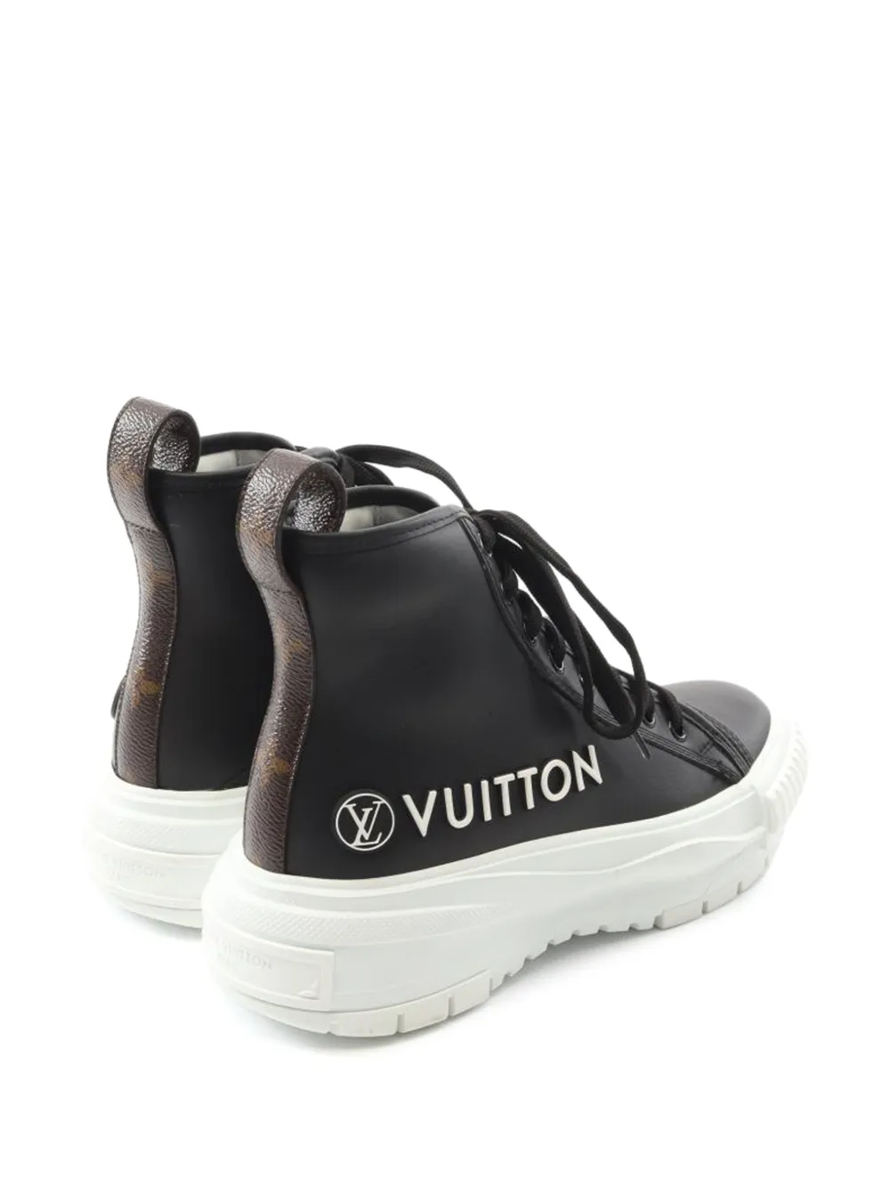 Louis Vuitton Pre-Owned LV Squad Line Sneakers Black FARFETCH PH