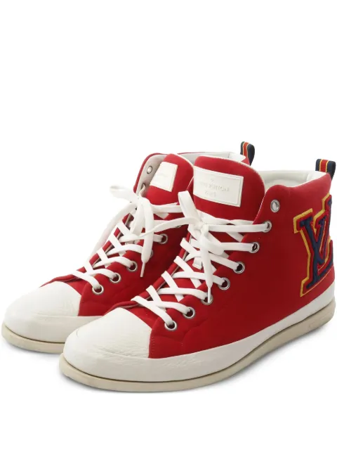 Louis Vuitton Pre-Owned Fastball logo-appliqué sneakers