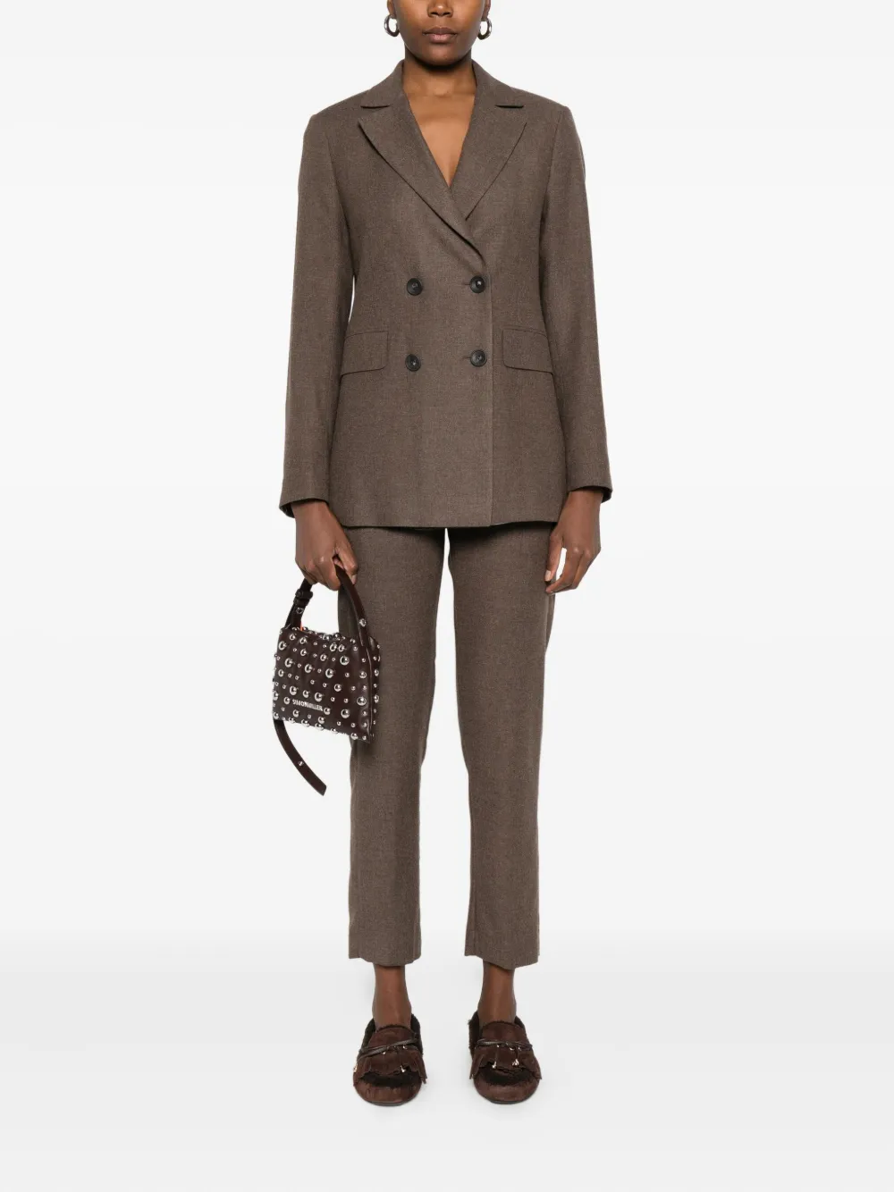 Diega virgin wool-blend trousers | Cropped Pants | Image 2