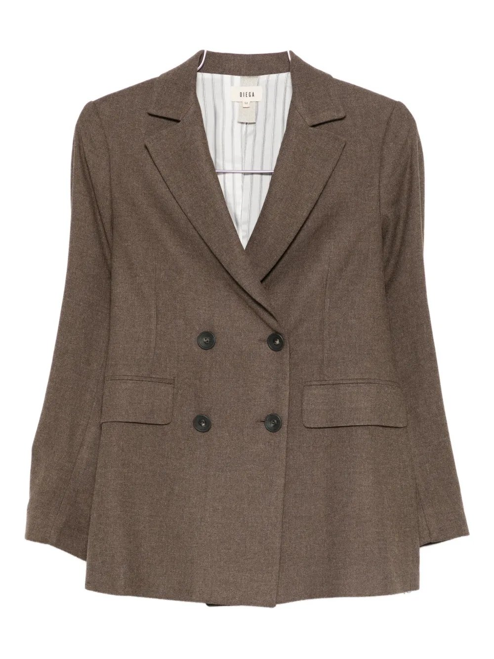 Diega double-breasted blazer | Grey | Image 1