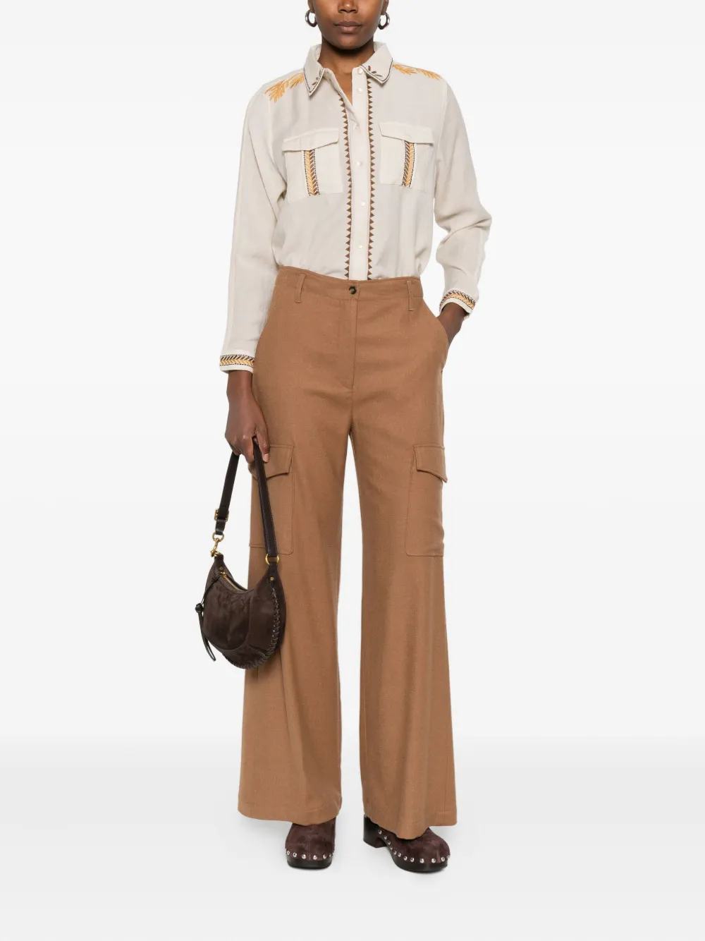 Diega embroidered shirt | Shirts | Image 2