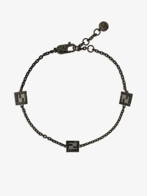 FENDI square-charm chain bracelet