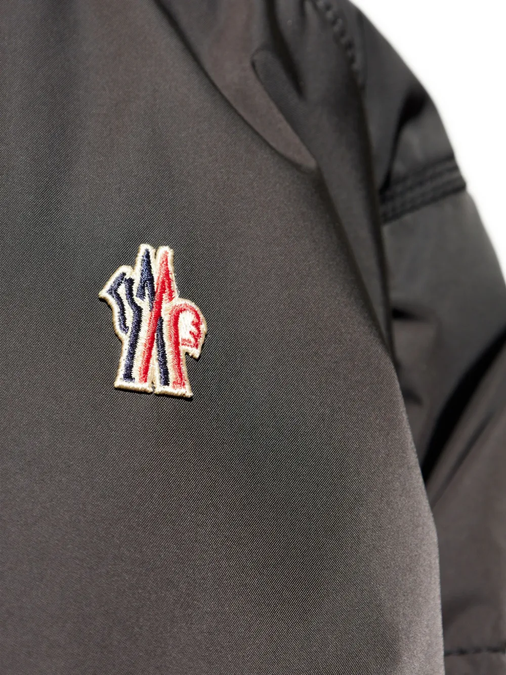 Moncler Waterton Corduroy-collar Padded Jacket In Multi