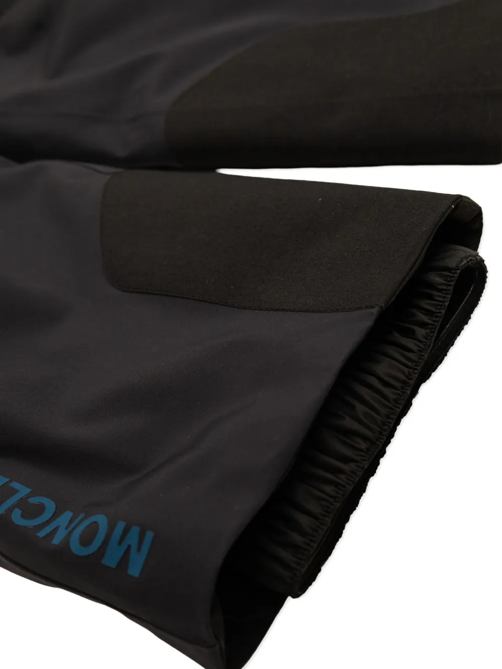 MONCLER GRENOBLE KIDS Tuinbroek met logoprint Zwart