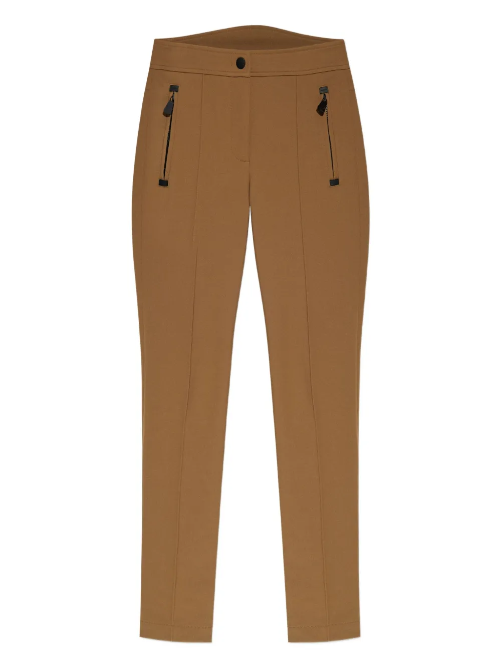 Moncler Grenoble zip-detail trousers | Brown | Image 1
