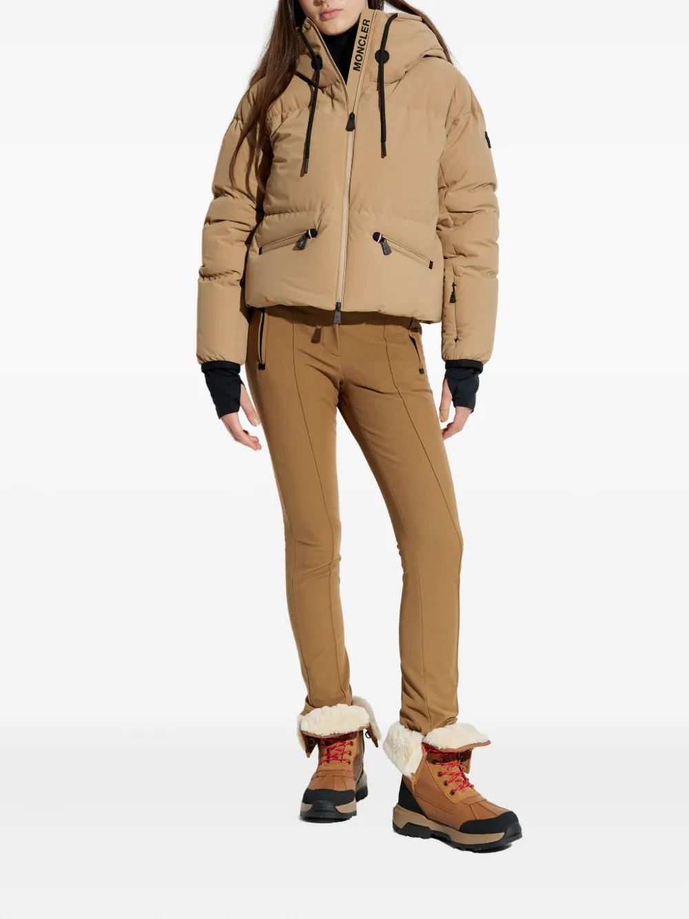 Moncler Grenoble zip-detail trousers | Slim Pants | Image 2
