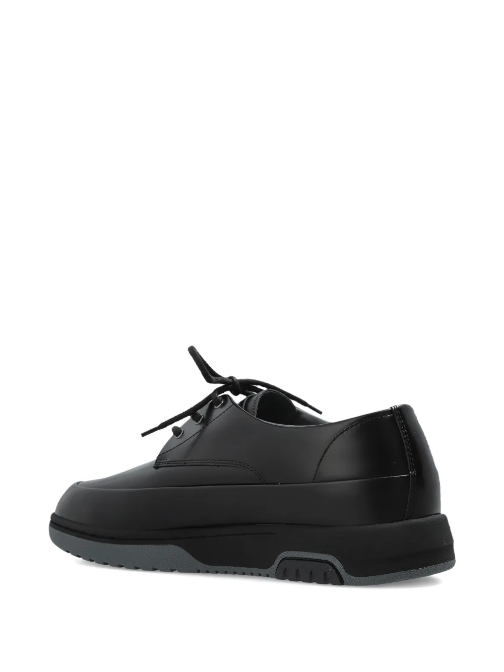 Off-White Sneakers met vlakken en veters Zwart