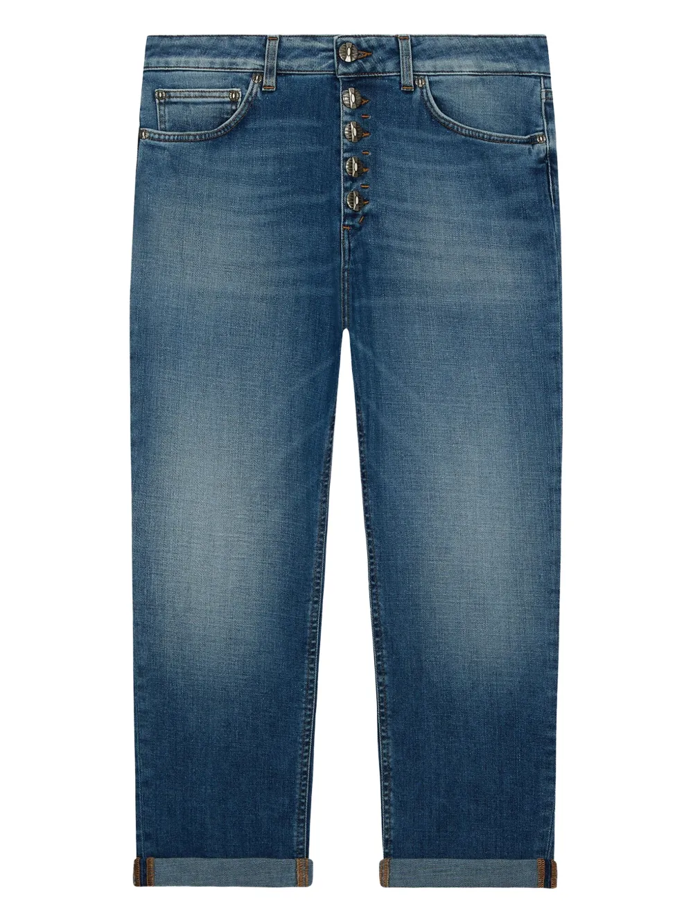 DONDUP buttoned jeans - ブルー DONDUP buttoned jeans - ブルー