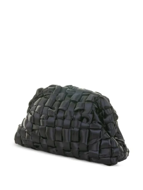 Maria La Rosa woven clutch bag