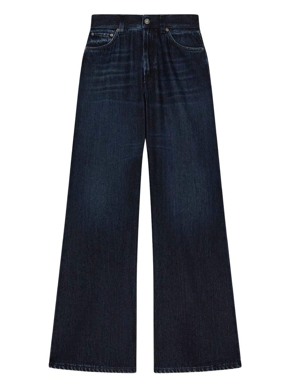 DONDUP high-waisted jeans - Blauw