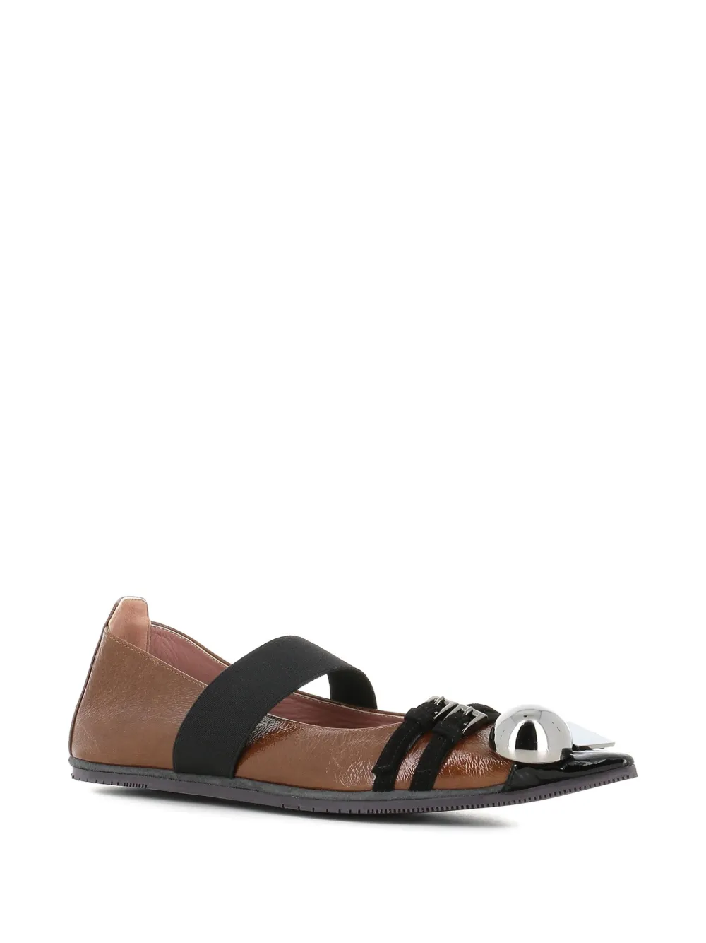 Dove Nuotano Gli Squali elasticated-strap ballet flats | Image 2