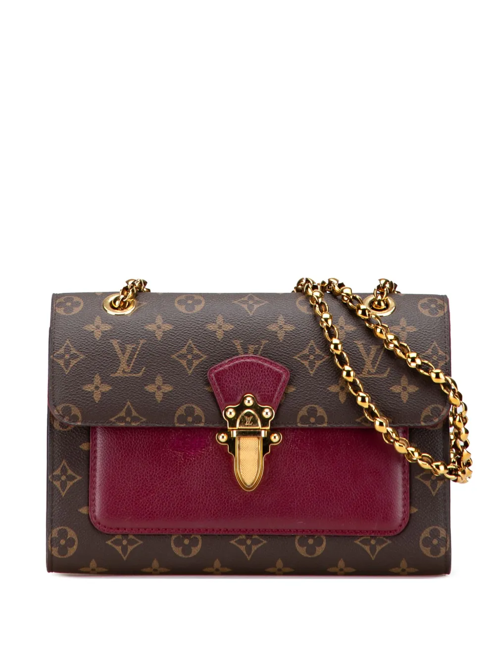Louis Vuitton Pre-Owned 2016 Monogram Victoire shoulder bag - ブラウン Louis Vuitton Pre-Owned 2016 Monogram Victoire shoulder bag - ブラウン