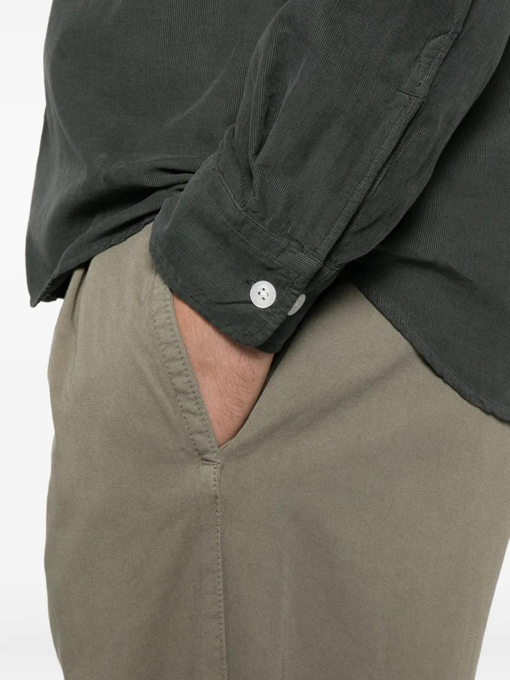 C.P. Company Plooibroek met knoopsluiting Beige