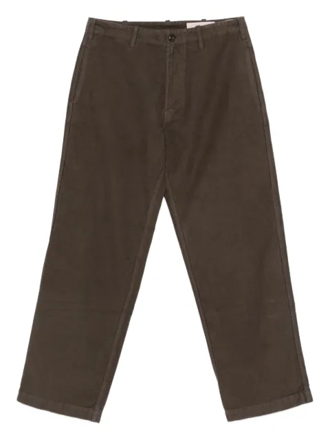 original vintage style seam-detail trousers