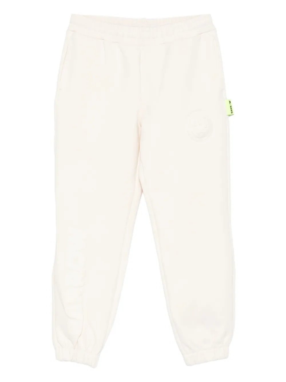 Barrow kids logo-debossed track pants | White | Image 1