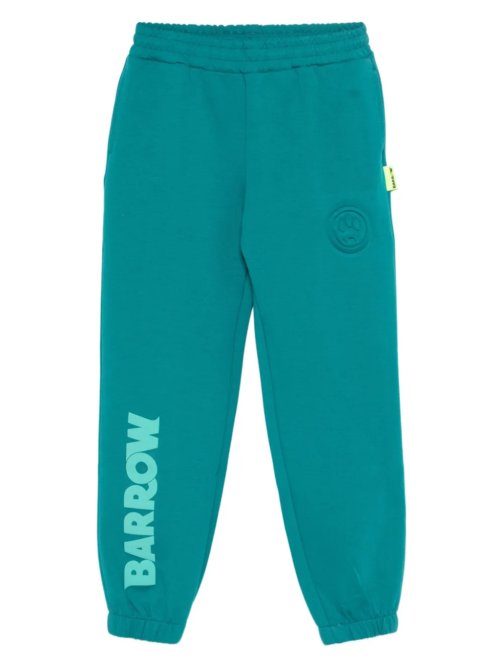 Barrow kids logo-print track pants - Verde