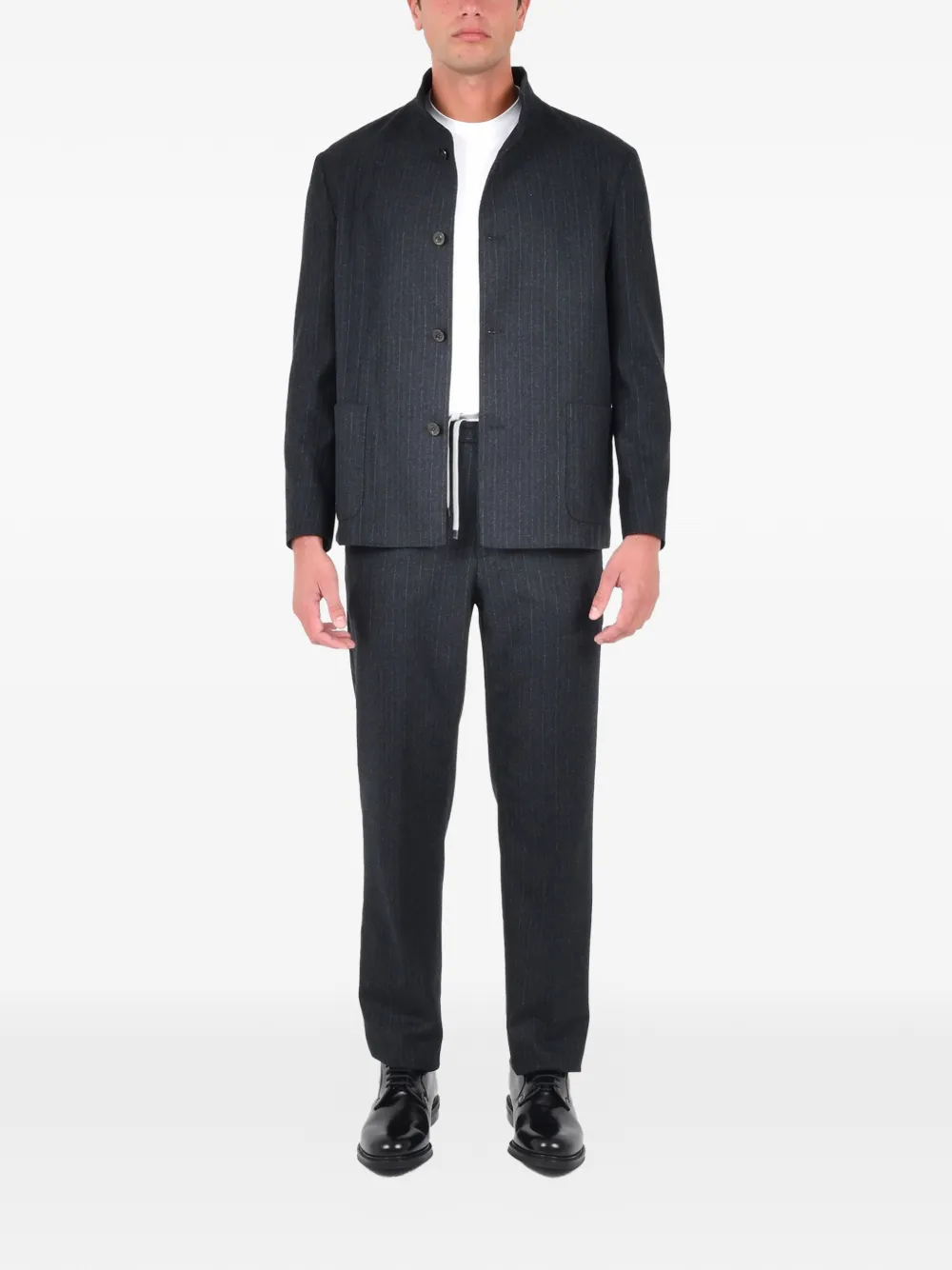 Boglioli pinstripe drawstring trousers | Tailored Pants | Image 2