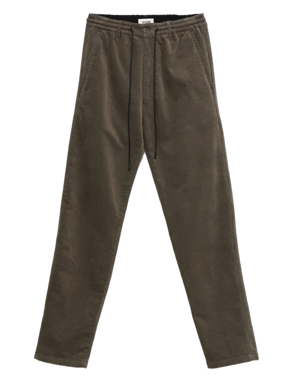 Drykorn Deger drawstring trousers | Green | Image 1