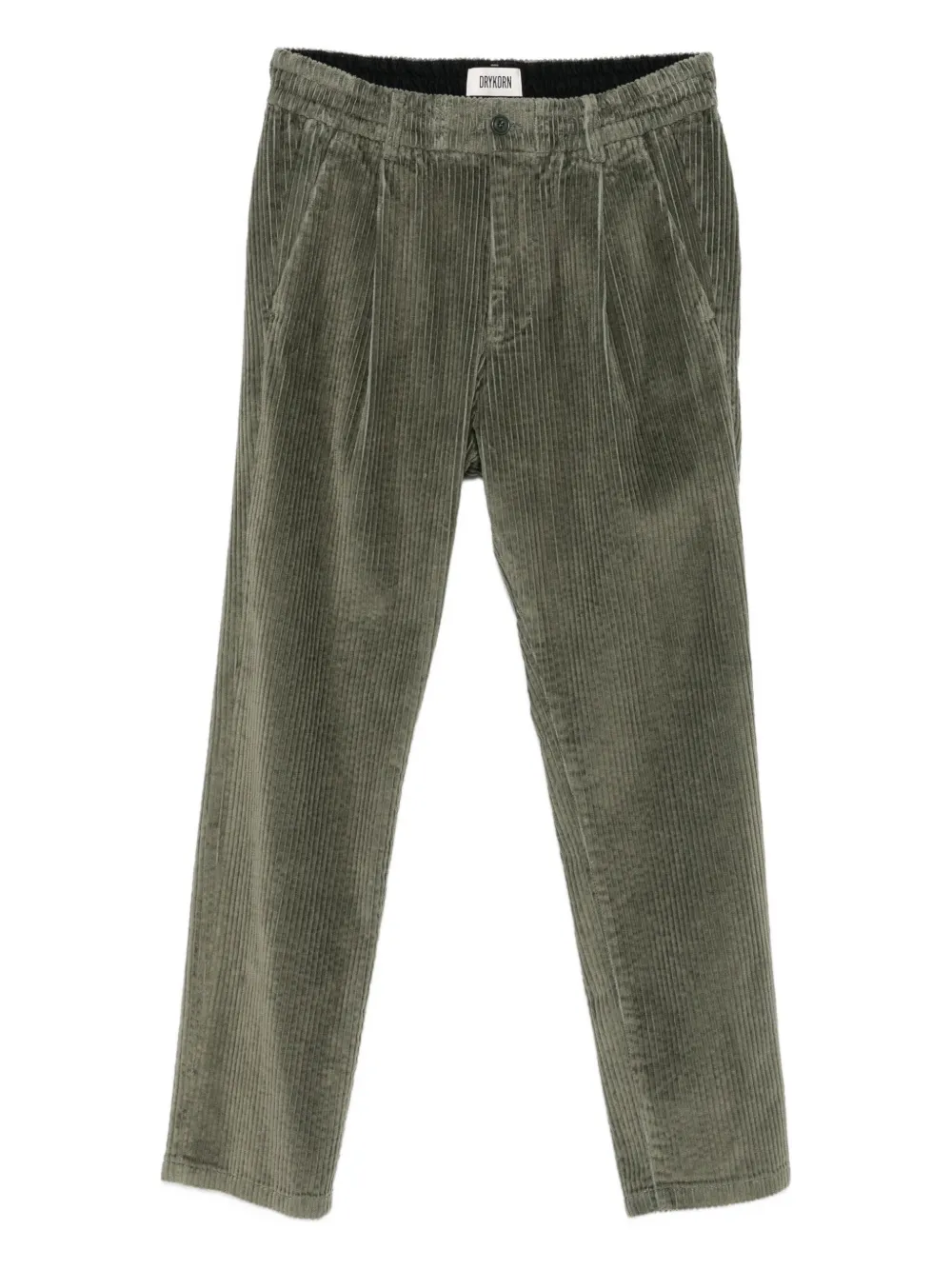 Drykorn Chasy RGLR corduroy trousers | Green | Image 1