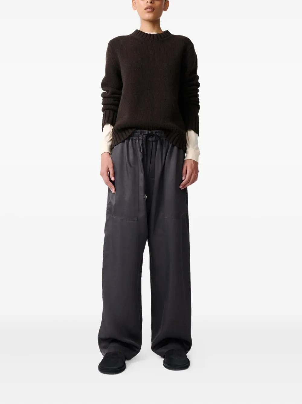 Studio Nicholson Capel Pants In Gray