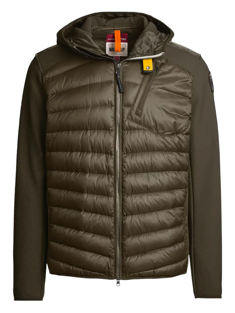 Parajumpers Nolan quilted hooded jacket | Green | Image 1