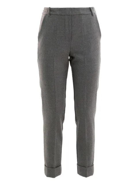 Kiltie pants ajustados en los tobillos