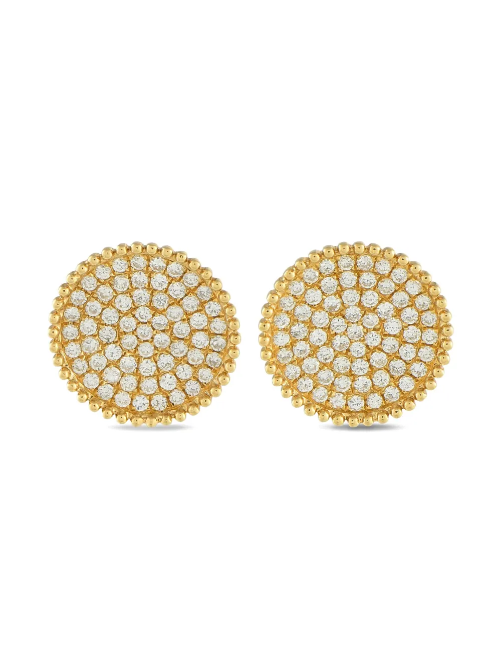 LB Exclusive 18K yellow gold diamond earrings - ゴールドトーン LB Exclusive 18K yellow gold diamond earrings - ゴールドトーン