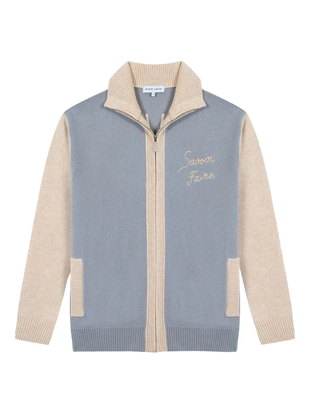 Maison Labiche Kelner zip-up jacket | Grey | Image 1
