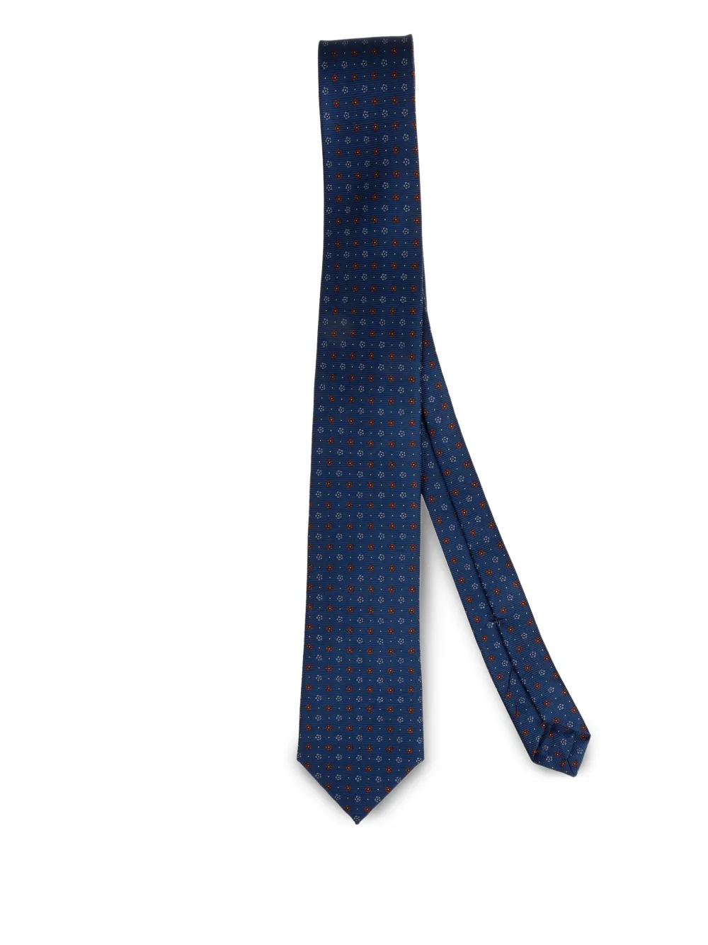 Errico Formicola patterned silk tie | Blue | Image 1