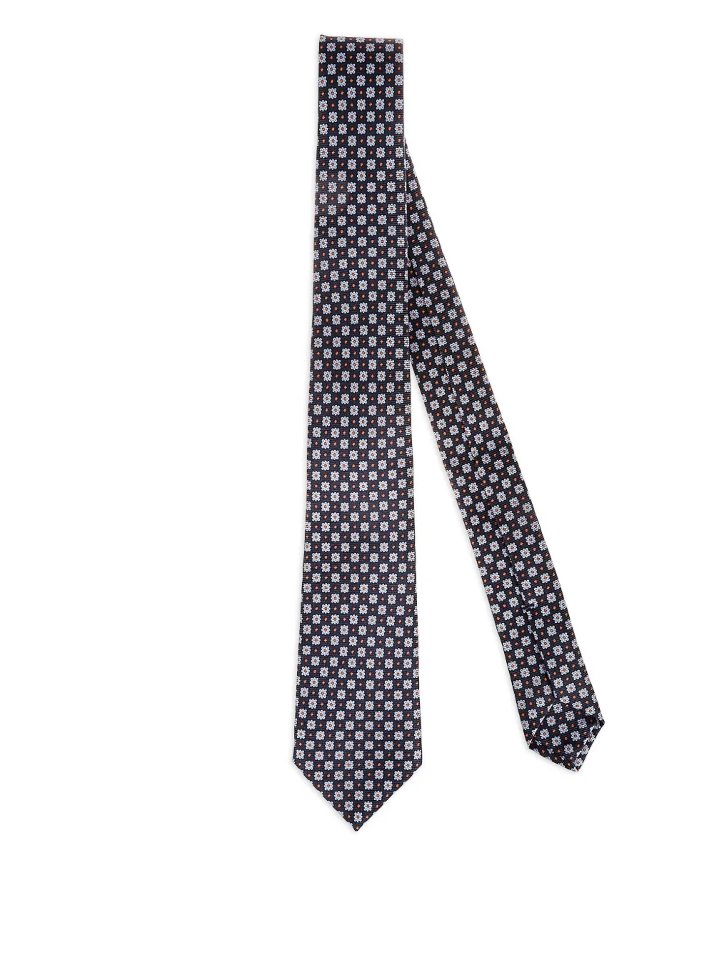 Kiton floral tie | Blue | Image 1