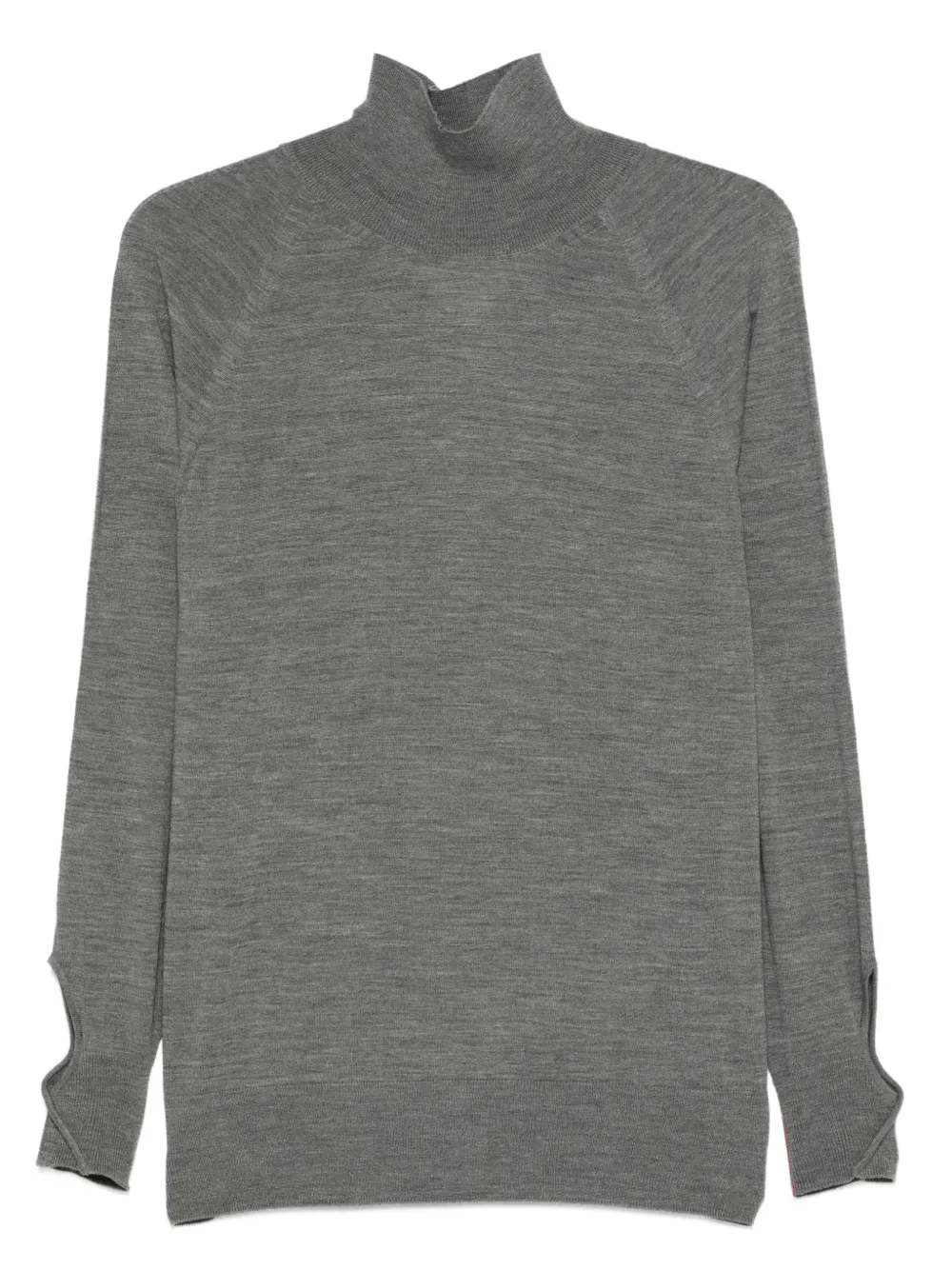 Liviana Conti cut-out roll-neck sweater - Grau