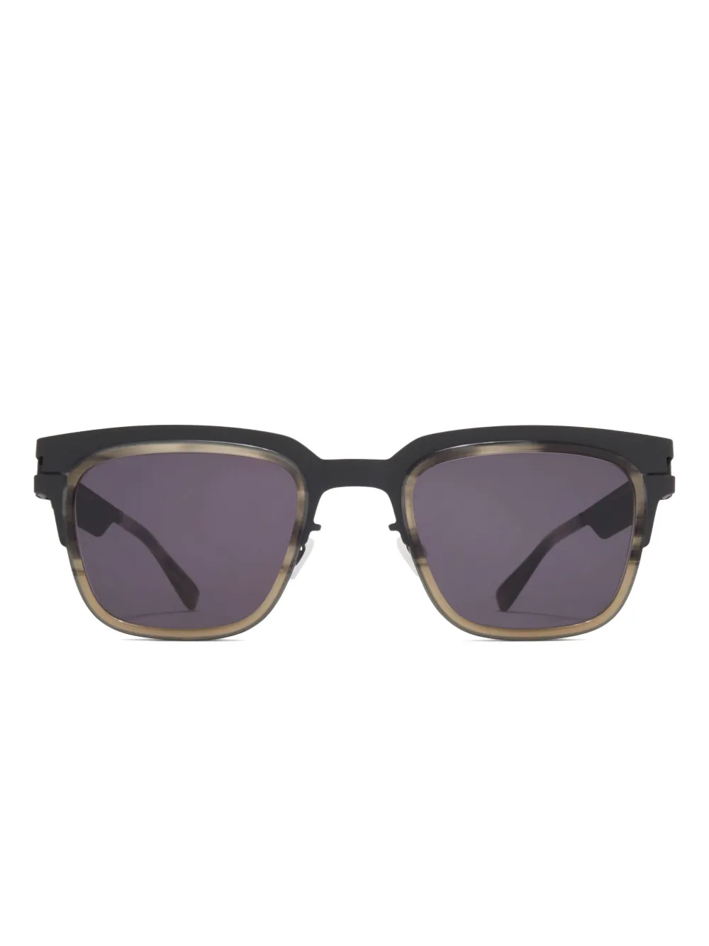 Mykita Raymond striped square sunglasses | Grey | Image 1