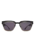 Mykita Raymond striped square sunglasses - Grey