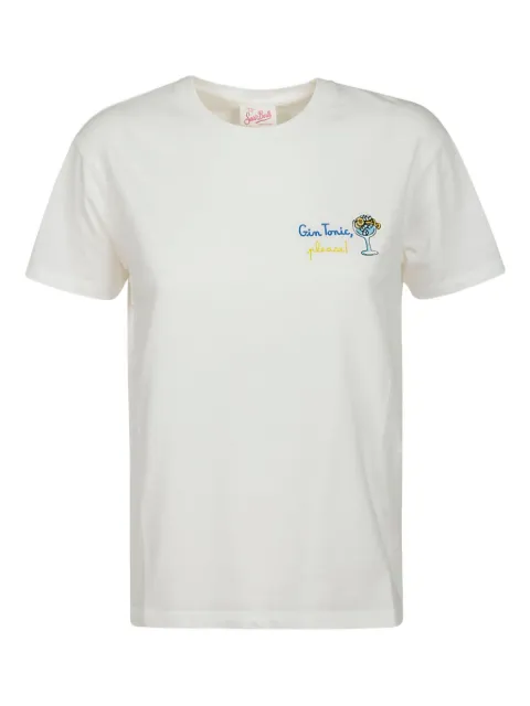 MC2 Saint Barth embroidered short-sleeved T-shirt