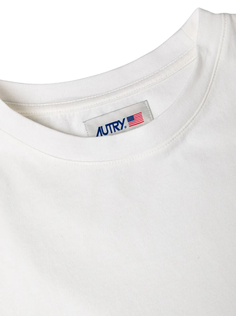 Autry Cotton T-shirt In White