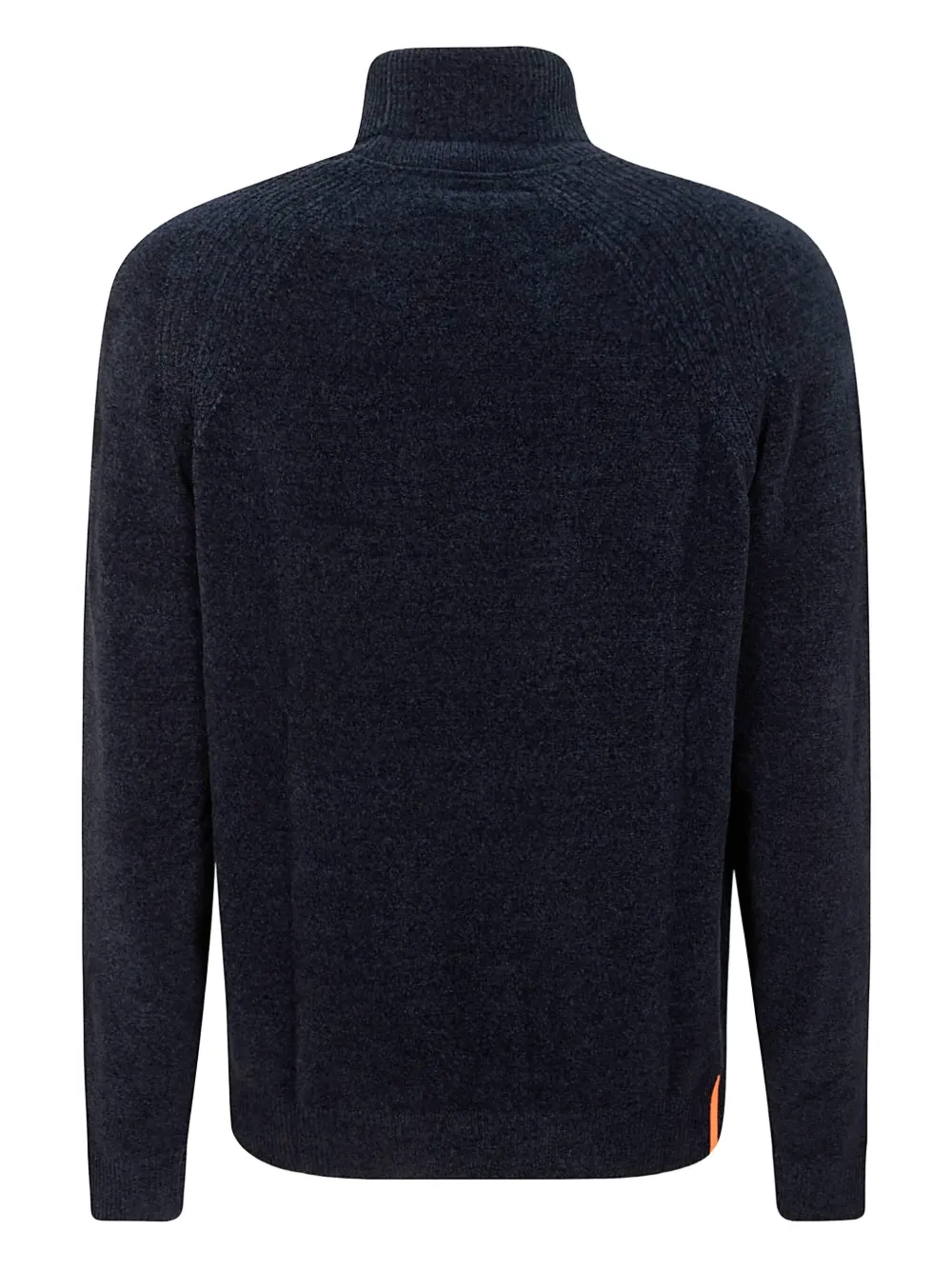 Roberto Ricci Designs Geribbelde trui met hoge hals - Blauw