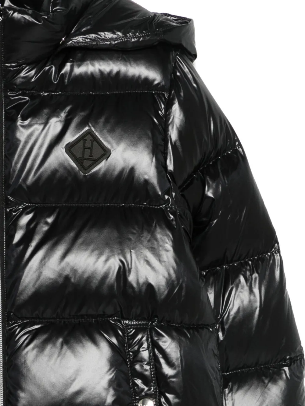 Herno Kids Jack met capuchon Zwart