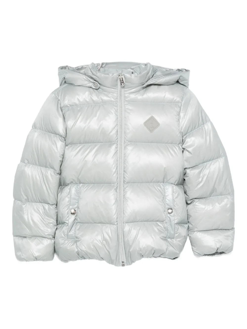 Herno Kids hooded padded jacket | White | Image 1