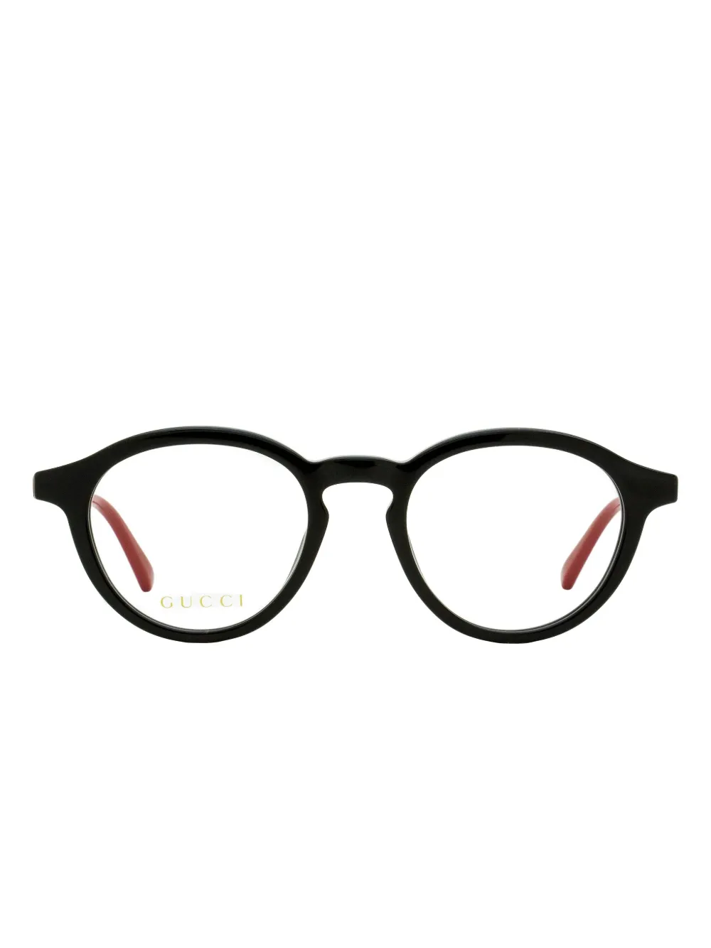 Gucci Eyewear round-frame glasses - ブラック Gucci Eyewear round-frame glasses - ブラック
